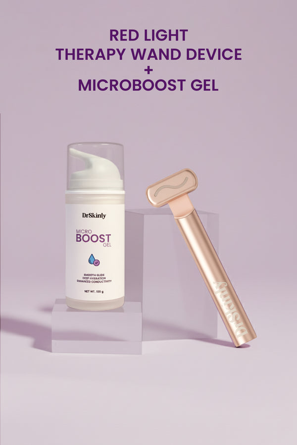 Red Light Facial Therapy + Microboost Gel